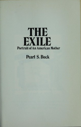 Pearl S. Buck: The exile (1994, Tuttle-Mori Agency, Harold Ober Associates)