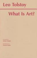 Leo Tolstoy: What is art? (1996, Hackett Pub. Co.)