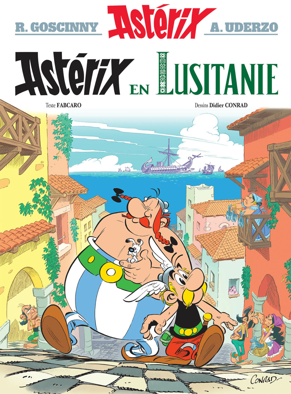 Thierry Mébarki, Fabcaro, Didier Conrad: Astérix en Lusitanie (Hardcover, french language, 2025, Hachette Livre)