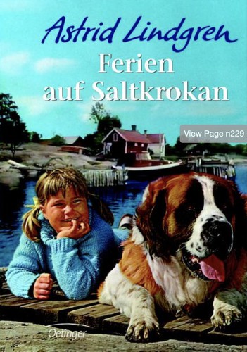Astrid Lindgren: Ferien auf Saltkrokan (Hardcover, German language, Oetinger Verlag)