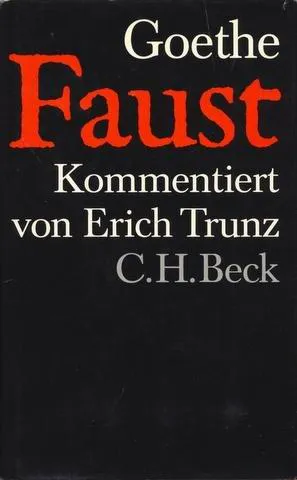 Johann Wolfgang von Goethe: Faust (German language, C.H. Beck)
