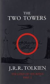 J.R.R. Tolkien: Two towers (1955, Houghton Mifflin)