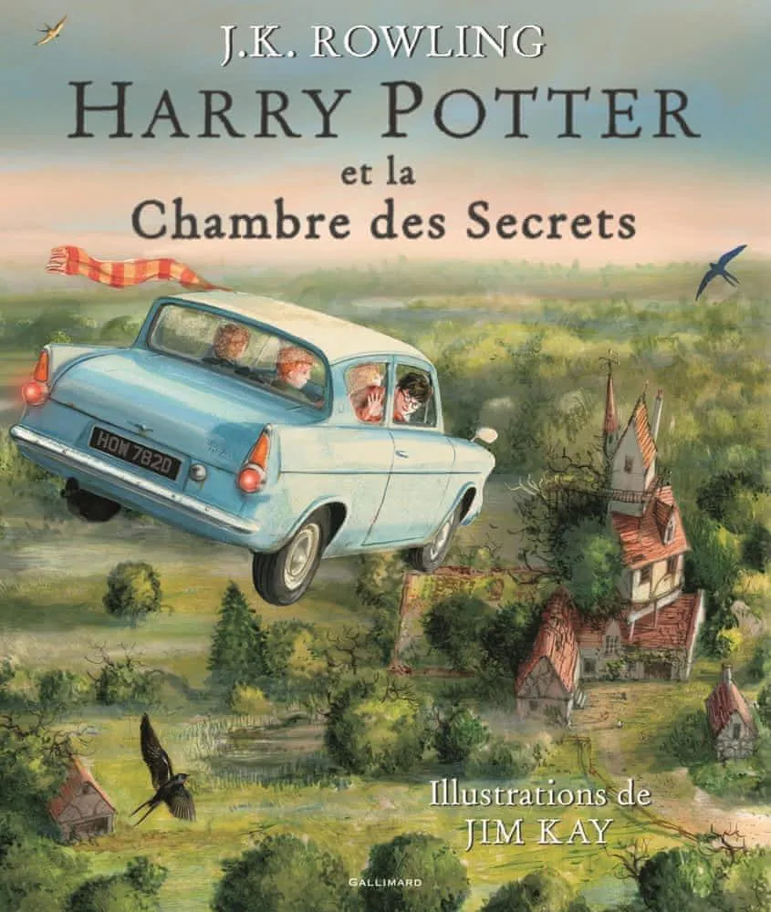 J.K. Rowling, Empty Author, Empty Author: Harry Potter et la Chambre des Secrets (French language, 2016, Gallimard Jeunesse)