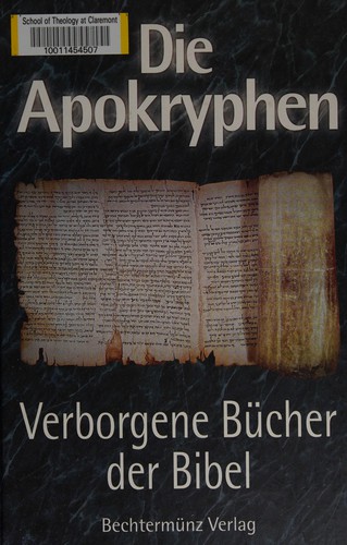 Erich Weidinger: Die Apokryphen (Hardcover, German language, 1996, Bechtermünz Verlag)