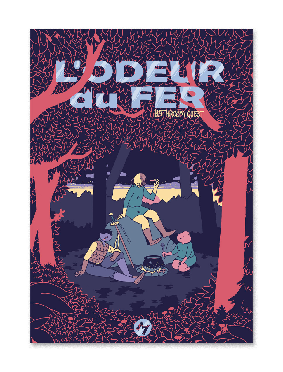Bathroom Quest: L'odeur du fer (GraphicNovel, Même pas mal)