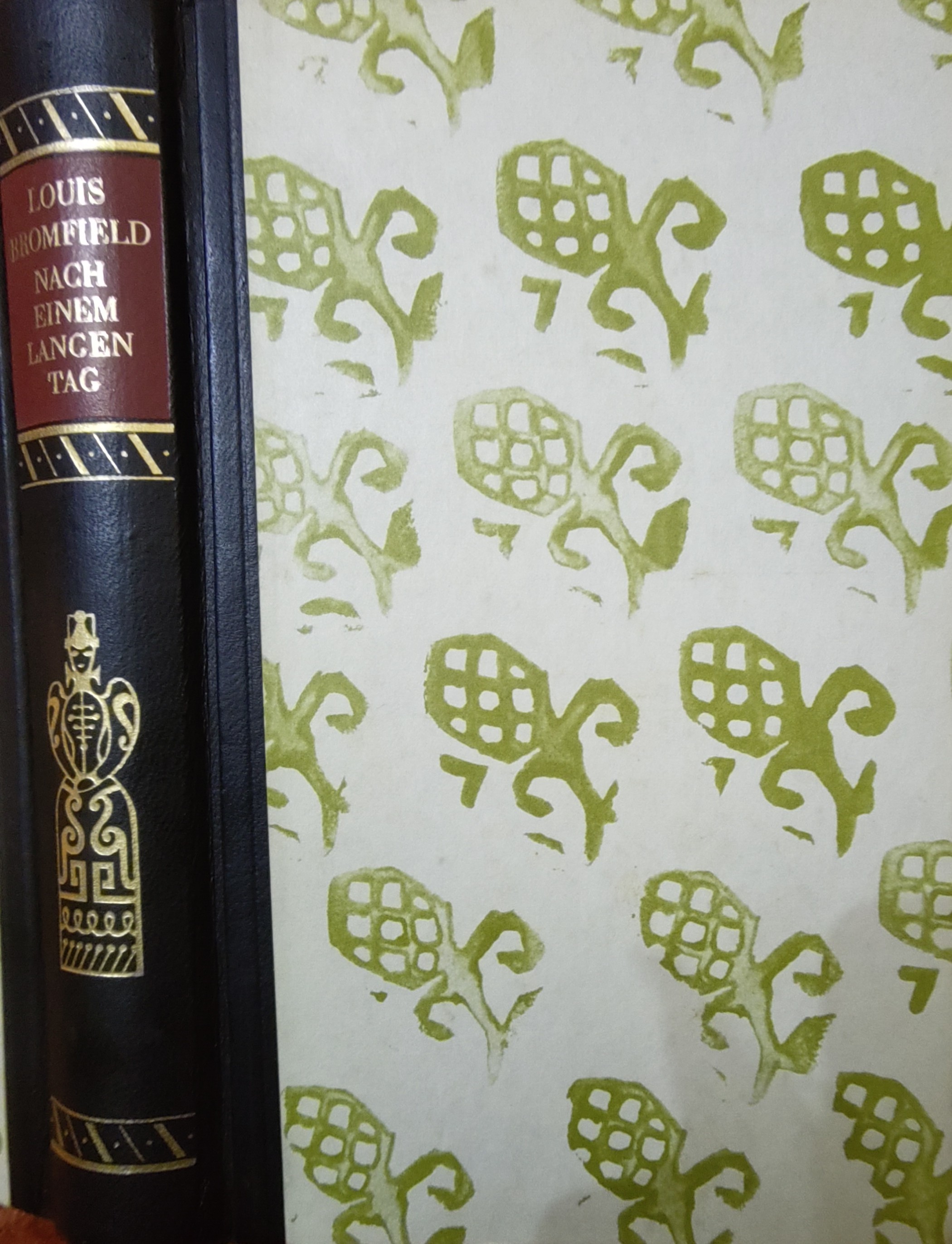 Louis Bromfield: Nach einem langen Tag (German language, Bertelsmann)