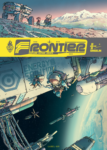 Guillaume Singelin: Frontier (GraphicNovel, Français language, 2023, Label 619)