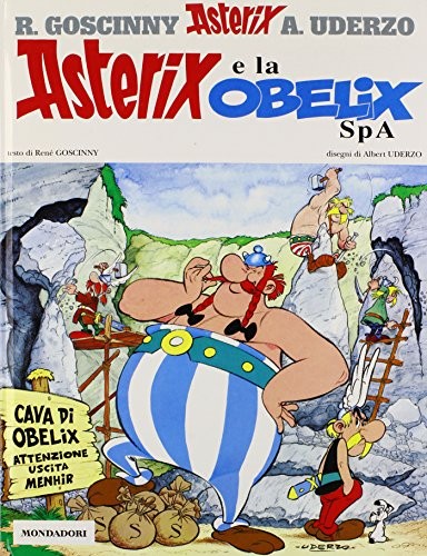 René Goscinny, Marcel Uderzo: Asterix e la Obelix SpA (Hardcover, Italian language, 1977, French & European Publications Inc, French & European Pubns)