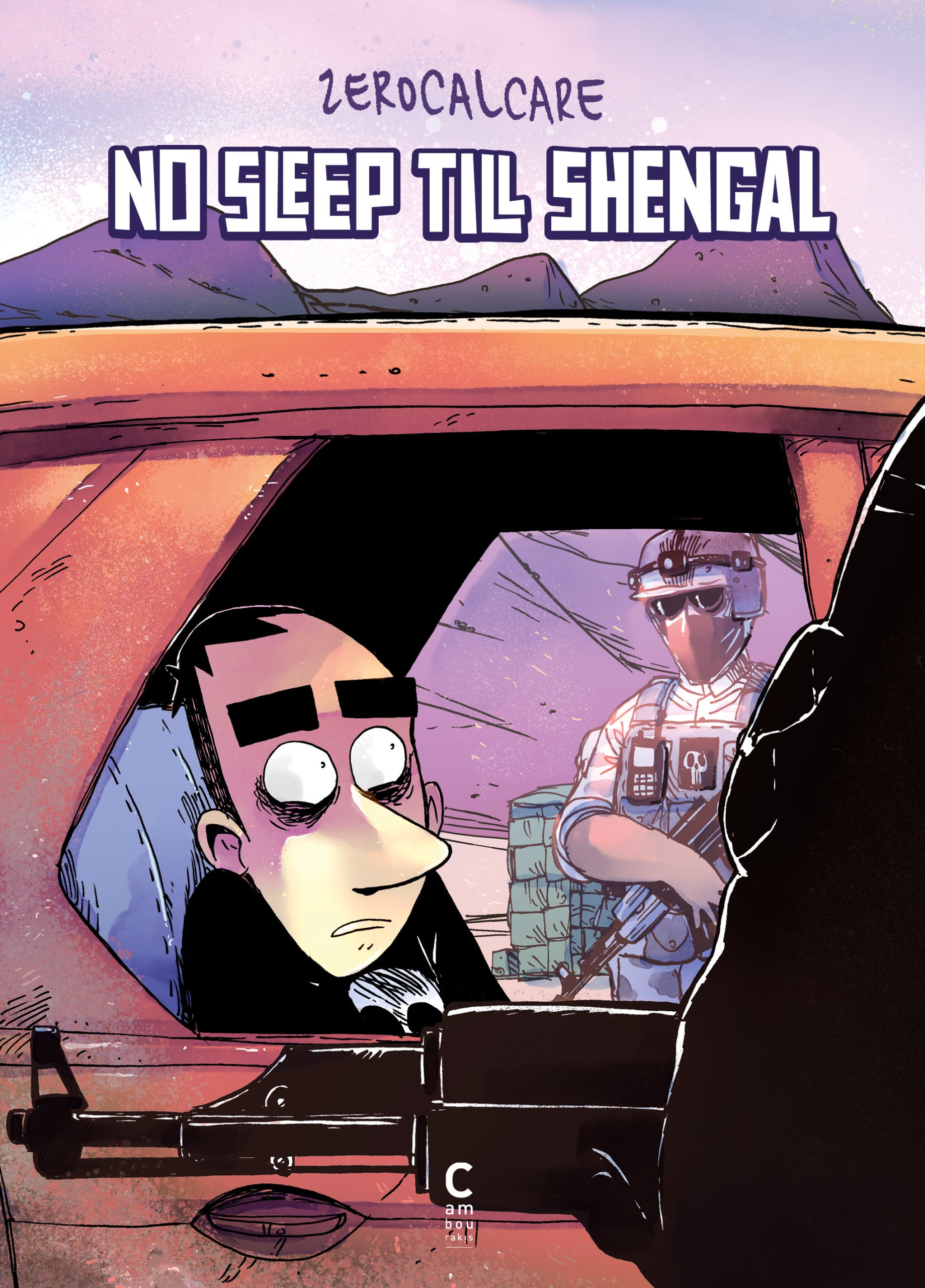 Zerocalcare: No sleep till Shengal (GraphicNovel, French language, 2023, Cambourakis)