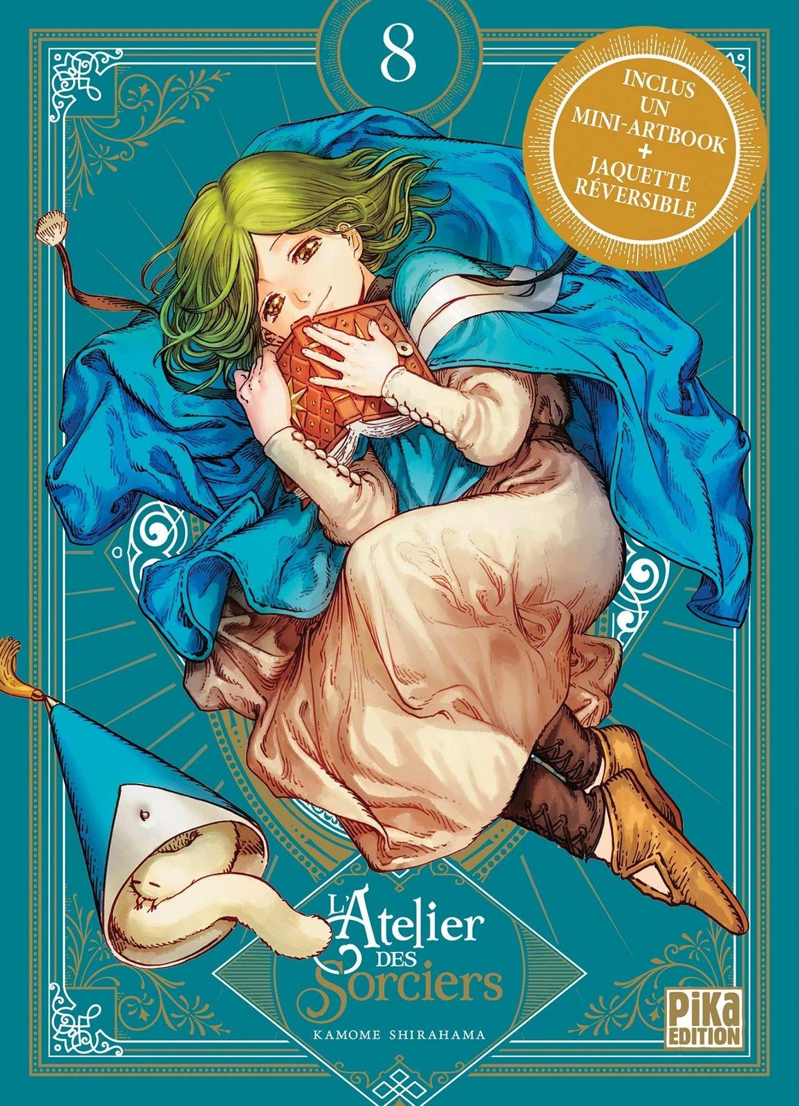 Kamome Shirahama: L'Atelier des Sorciers Tome 8 (French language, 2021)