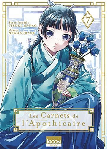 Natsu Hyûga, Itsuki Nanao, Touko Shino: Les Carnets de l'apothicaire, tome 7 (French language, 2022, Ki-oon)
