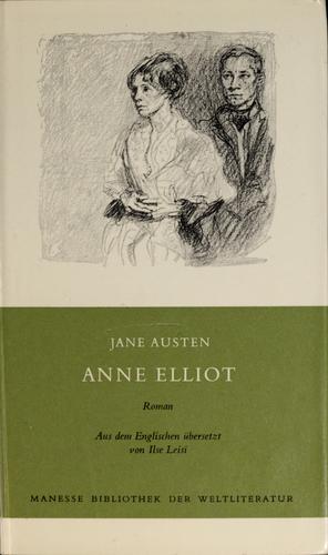 Jane Austen: Anne Elliot (German language, 1966, Manesse Verlag)