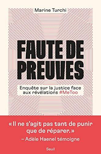 Marine Turchi: Faute de preuves (French language, 2021)