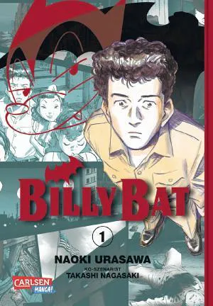 Naoki Urasawa: Billy Bat 1 (German language, 2012, Carlsen Verlag)