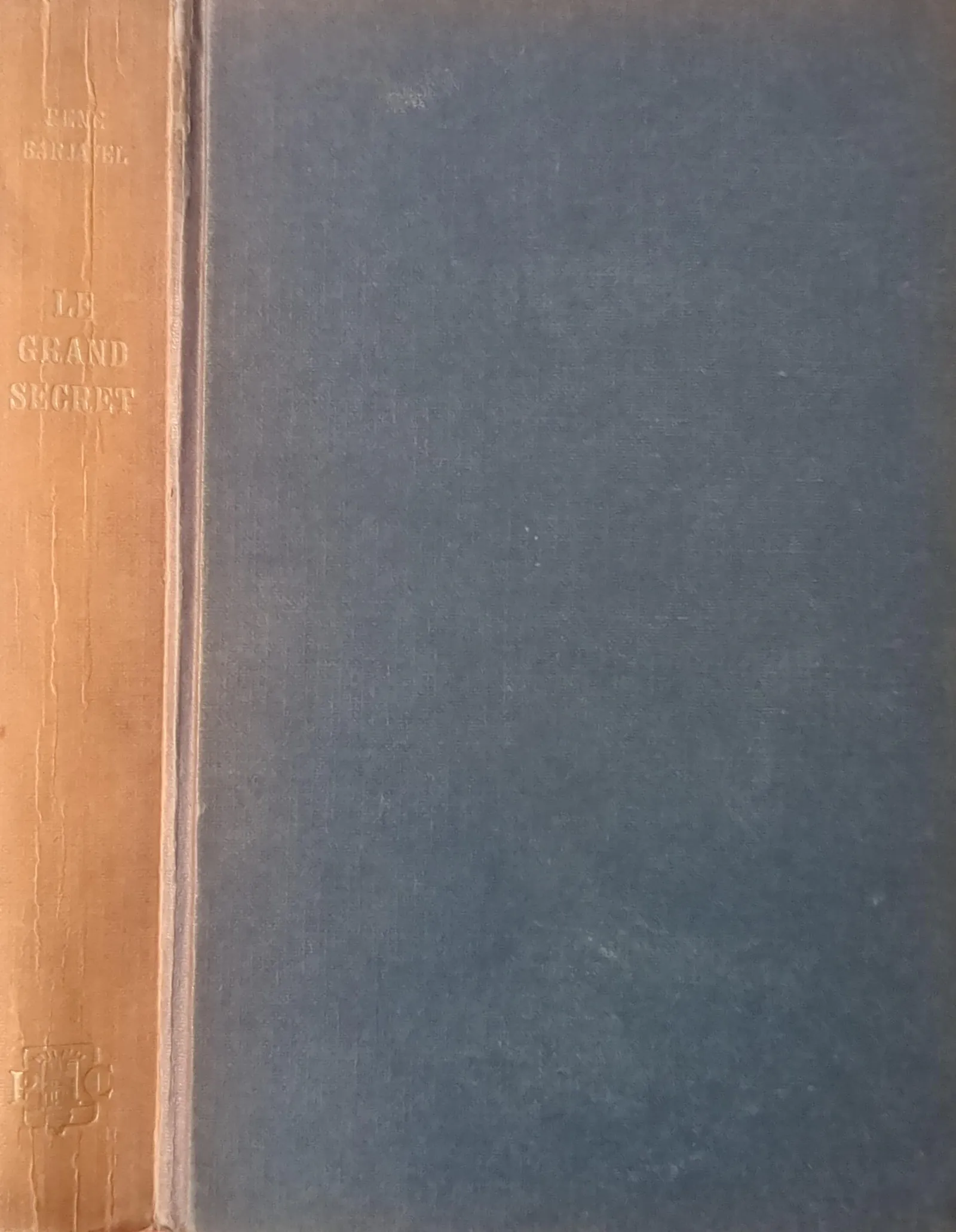 René Barjavel: Le Grand Secret (French language, 1973, Presses de la Cité)
