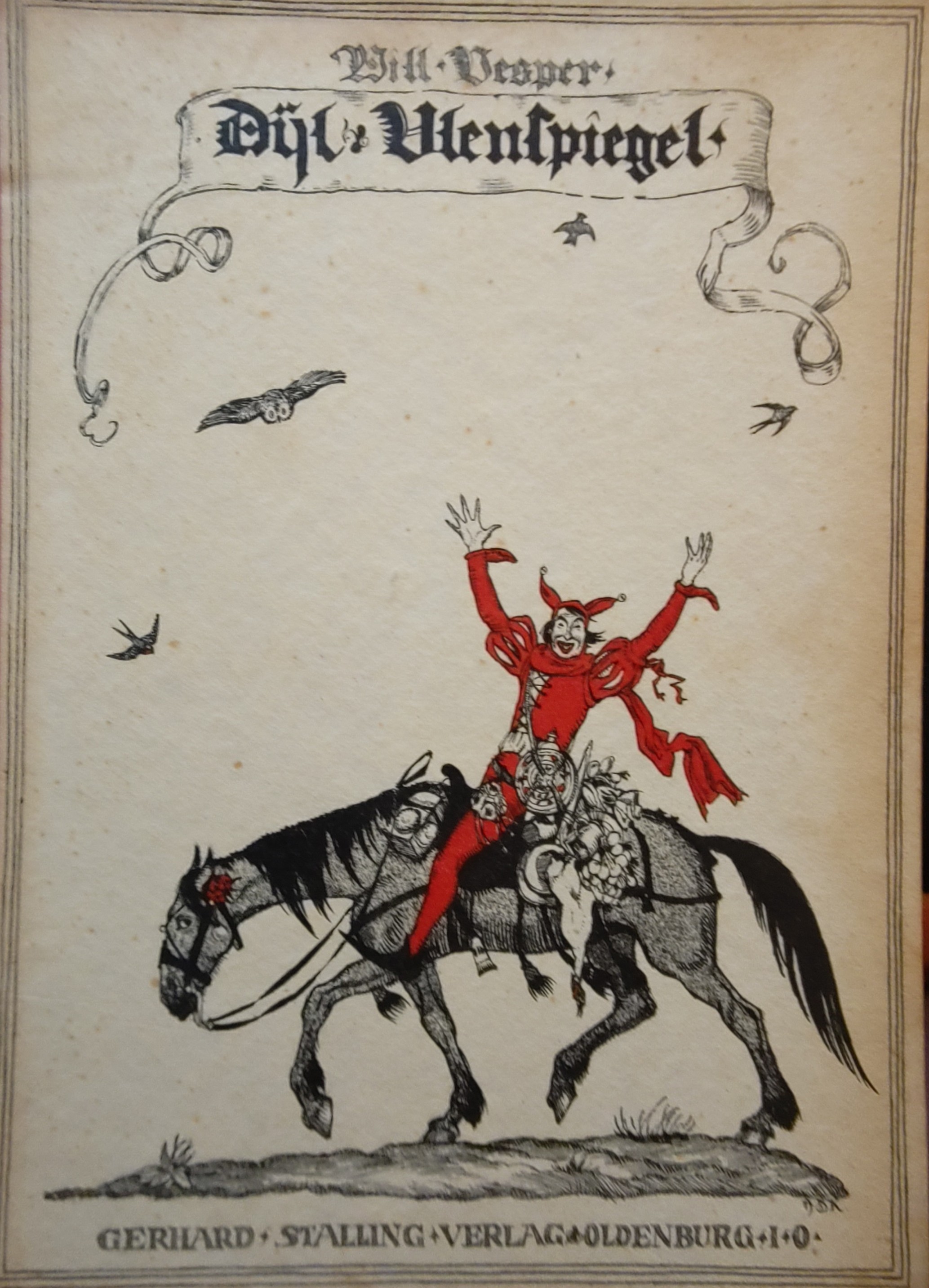 Will Vesper: Dyl Ulenspiegel (Hardcover, german language, 1925, Gerhard Stalling)