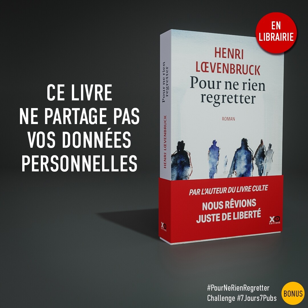 couverture du livre "Pour ne rien regretter". Ce livre ne partage pas vos données personnelles.